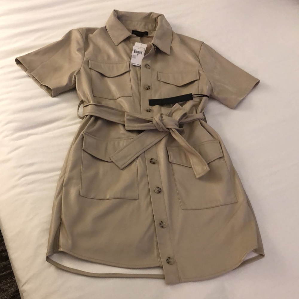 House of Harlow 1960 Faux Leather. Vanilla color. New with Tags - Picture 2 of 12